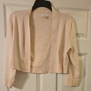 Calvin Klein Women's Light Pink Shrug